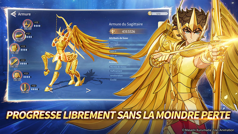 Capture 6 - Interface du jeu